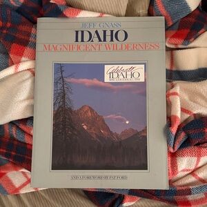 'Idaho Magnificent Wilderness' Wall Art Print - Blue & Gray